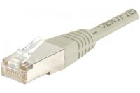 Logo Cordon rj45 cat6 ftp 2m gris blinde a30238