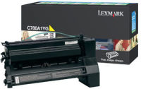 Logo C780, c782 cartouche toner jaune return q10959