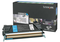 Logo C520, c530 cartouche toner cyan return p q10877
