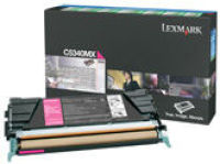 Logo C534 cartouche toner magenta return prog q10894