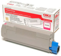 Logo Toner magenta oki 5000p pour c5800/5900 682951