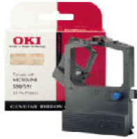 Logo Ruban noir oki pour ml 590 cdt 12/320 mt0613