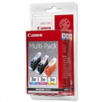 Logo Pack 3 cart. coul. canon bci3 c+m+y 683586