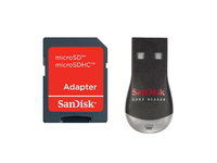 Logo Adaptateur lect mobilemate duo adaptateur usb 2.0 et sd sddrk-121-b35