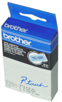Logo Ruban 12mm noir/blanc brother pour ptouch 500/8e/2000..cdt 5 680922