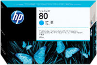 Logo Encre cyan hp 350ml pour designjet 1050/1055cm mt0218