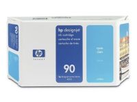 Logo Encre cyan n�90 hp 225ml pour dj 4000 serie 231882