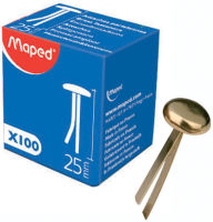 Logo Maped attaches parisiennes  ttes rondes, en laiton, 50 mm 82033030