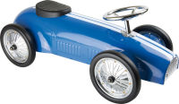 Logo Porteur voiture de rallye bleue 6507