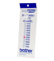 Logo Brother id2260 etiquettes stamcreator sc-2000/2000usb 22x60mm 1505951