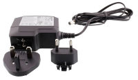 Logo D-link alimentation électrique 5v/3a noire (connecteur euro/uk 5,5mm) - câble 1,1m - connecteur 5.5x2.1x9.5mm (i-type) - convien