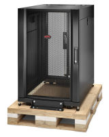Logo Apc netshelter sx 18u server rack enclosure 600mm x 900mm w/ sides black shock packaging 3512155