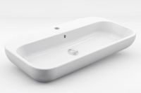 Logo Luisina - cramique - touch 3 - vasque  poser touch 3 en cramique -
