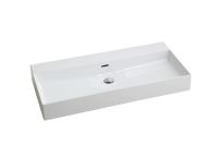 Logo Luisina - cramique - slim square - vasque  poser slim square en