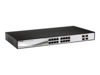 Logo D-link smart iii - smart switch 16 ports 10/100/1000 dont 4 ports combo 1000 base-t/sfp 1552679