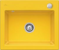 Logo Villeroy & boch - subway s - cuve � encastrer villeroy & boch 1 bac coloris sunrise ev3309 02 07