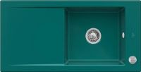 Logo Villeroy & boch - timeline - evier � encastrer villeroy & boch 1 grand bac coloris emerald ev6790 02 50