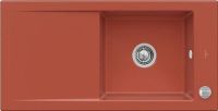 Logo Villeroy & boch - timeline - evier � encastrer villeroy & boch 1 grand bac coloris coral ev6790 02 51