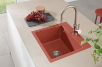 Logo Villeroy & boch - subway s flat - cuve � fleur villeroy & boch 1 bac coloris coral ev3315 2f 51