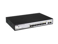 Logo D-link smart iii - smart switch gigabit 10 ports 10/100/1000 poe dont 2 ports combo 1000baset/sfp 1584134
