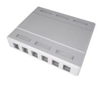 Logo Box plastique pour 12 ports rj45  keystone ngc2930