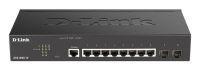 Logo Switch l2 8 ports giga + 2 sfp giga dgs-2000-10