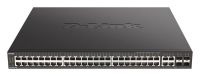 Logo Switch l2 48 ports poe+ giga  +4 ports sfp dgs-2000-52mp