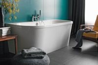 Logo Luisina - baignoire aquagreen - luna - baignoire aquagreen luna 170 x 75 cm + tablier sb503006