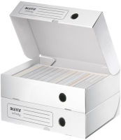 Logo Leitz bote  archives  couvercle infinity, blanc 80610000