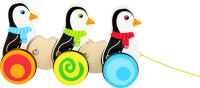 Logo Jouet  tirer pingouins 10637