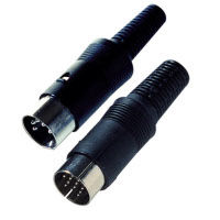 Logo Connecteur din m�le 5 points 180� 1040116