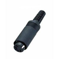 Logo Connecteur din femelle 5 points 180� 1040137