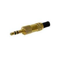 Logo Connecteurs jack 3,5 mm m�le mono dor� 1040235