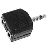 Logo Adaptateur jack 3,5 mm mono m / 2 jack 3,5 mm mono f 1070252