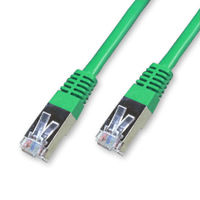 Logo Cordon cat 5e ftp vert - 1 m 2010762