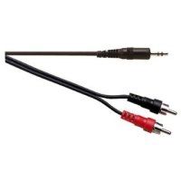 Logo Cordon jack 3,5 mm m / 2 rca m - 2 m 2060090