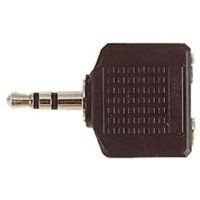 Logo Adaptateur jack st�r�o 3,5 mm m / 2 jack 3,5 mm f dor� 2060202