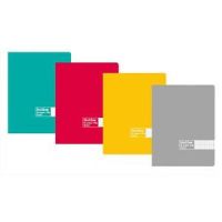 Logo Neutre cahier piq�re 24x32 48 pages grands carreaux 70g. couverture carte assortie 203044