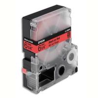 Logo Epson ruban pour labelworks- lk-2rbp couleur pastel noir/rouge 6mmx9m c53s652001 535783