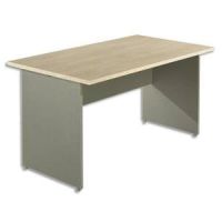 Logo Simmob bureau plateau rable l80 x p80 cm + paire de pied budget 378738
