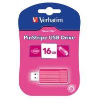 Logo Verbatim cl usb 2.0 store 'n' go pinstripe 16go rose 49067+redevance 139133