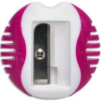 Logo Bic mini taille-crayon 1 trou en plastique - grip en caoutchouc - idal pour la trousse 706271