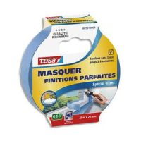 Logo Tesa ruban de masquer finitions parfaites spcial vitres + extrieur 25mx25mm. sans trace 8 semaines 293868