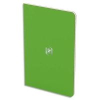 Logo Oxford carnet pocketnotes agraf 9x14cm 48 pages lign 6mm. couverture carte bi-colore vert 275371