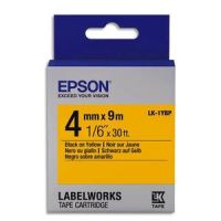 Logo Epson ruban pastel lk1ybp noir/jaune 4mm/9m c53s651002 282738