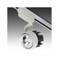 Logo Spot led sur rail monophas� 30w 2600lm 30.000h alexandra  - couleur blanc neutre rl-fc-d-30-w