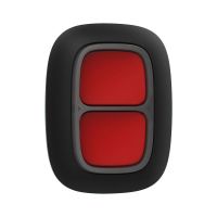 Logo Bouton d'urgence sans fil noir portee jusqu'a 1300m doublebutton-b
