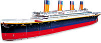 Logo Puzzle 3d titanic 8930