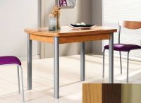 Logo Table hercule 120x70 - plateau  - pieds inox - ceinture codenontrouve_-wengue 1995__inox_codenontrouve_-wengue