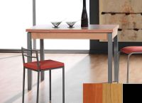 Logo Table mensa ext 120x80 - plateau cerisier - pieds noir - ceinture codenontrouve_- 3461_cerisier_noir_codenontrouve_-